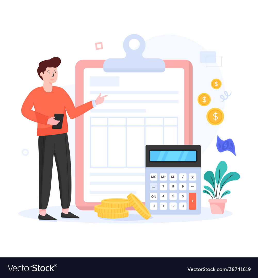 Invoice Royalty Free Vector Image - VectorStock