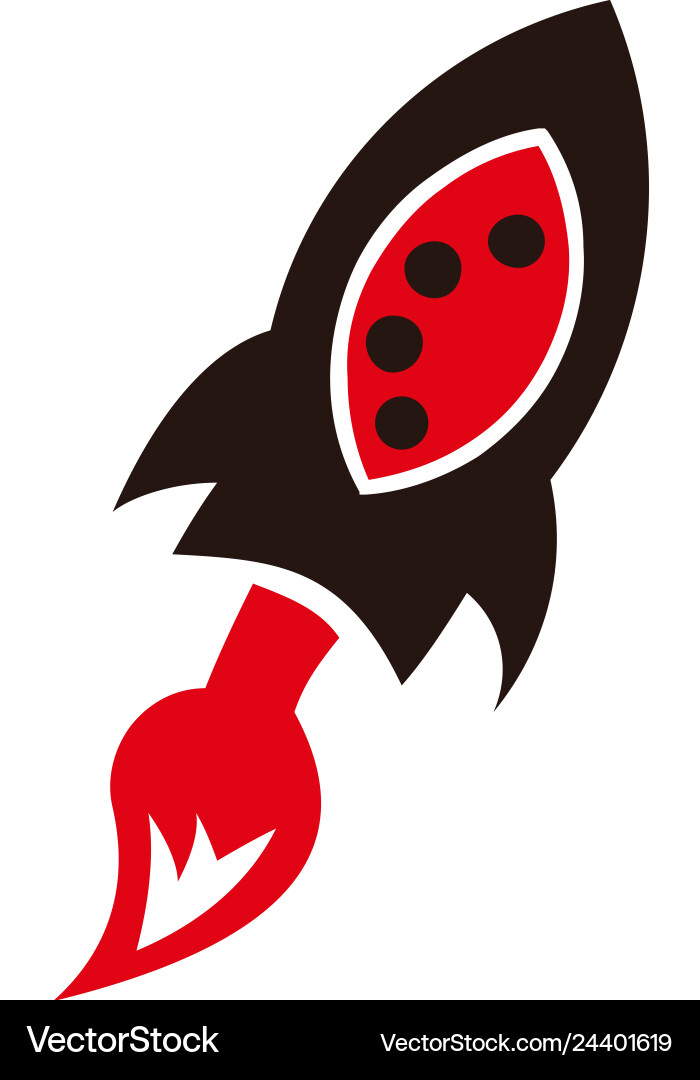 Rocket icon Royalty Free Vector Image - VectorStock