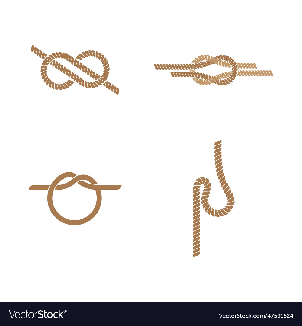 Rope Icon Template Royalty Free Vector Image - Vectorstock