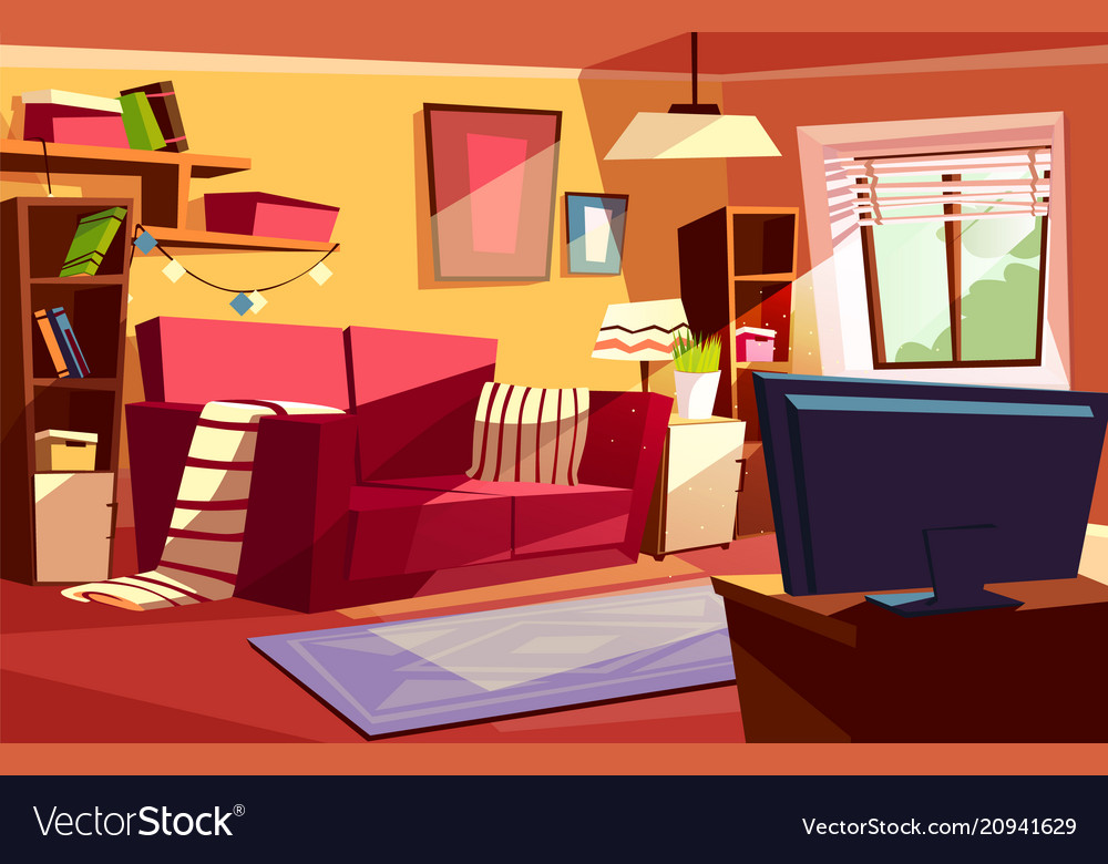 Cartoon Room Images ~ Hei! 12+ Lister Over Living Room Cartoon: Best ...