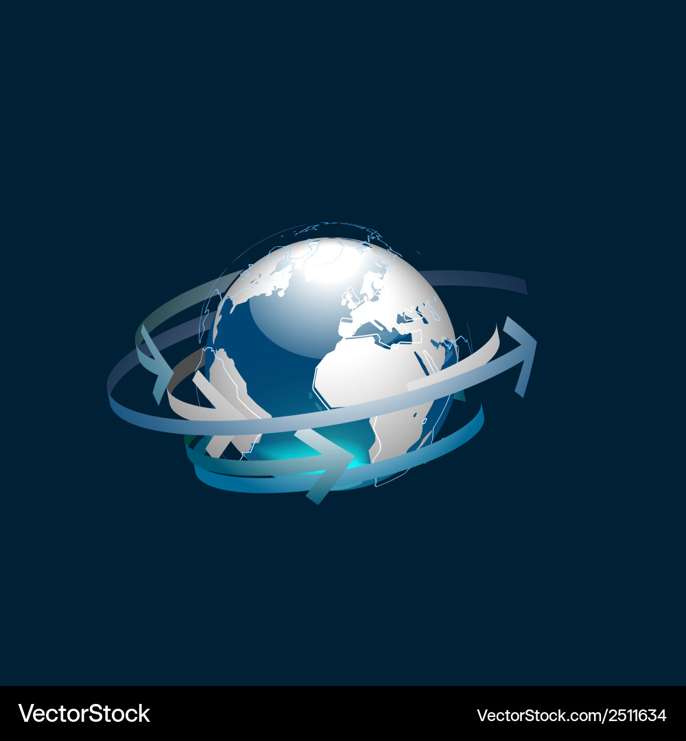Globe Royalty Free Vector Image - VectorStock