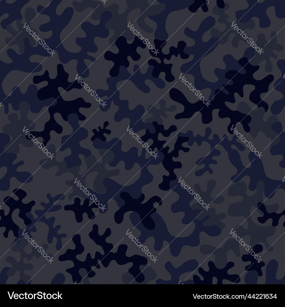 Seamless camouflage pattern Royalty Free Vector Image