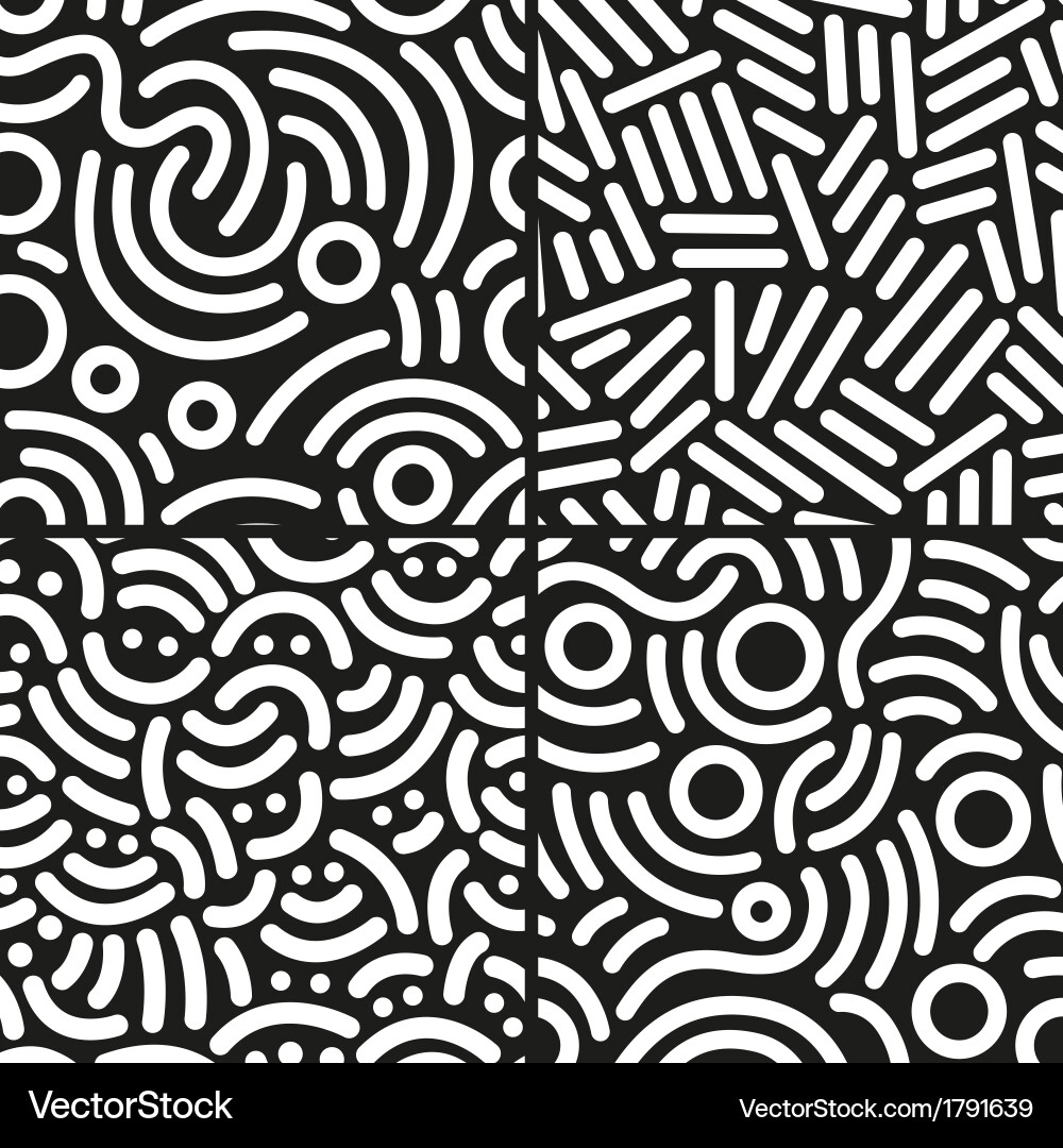 Set abstract backgrounds Royalty Free Vector Image