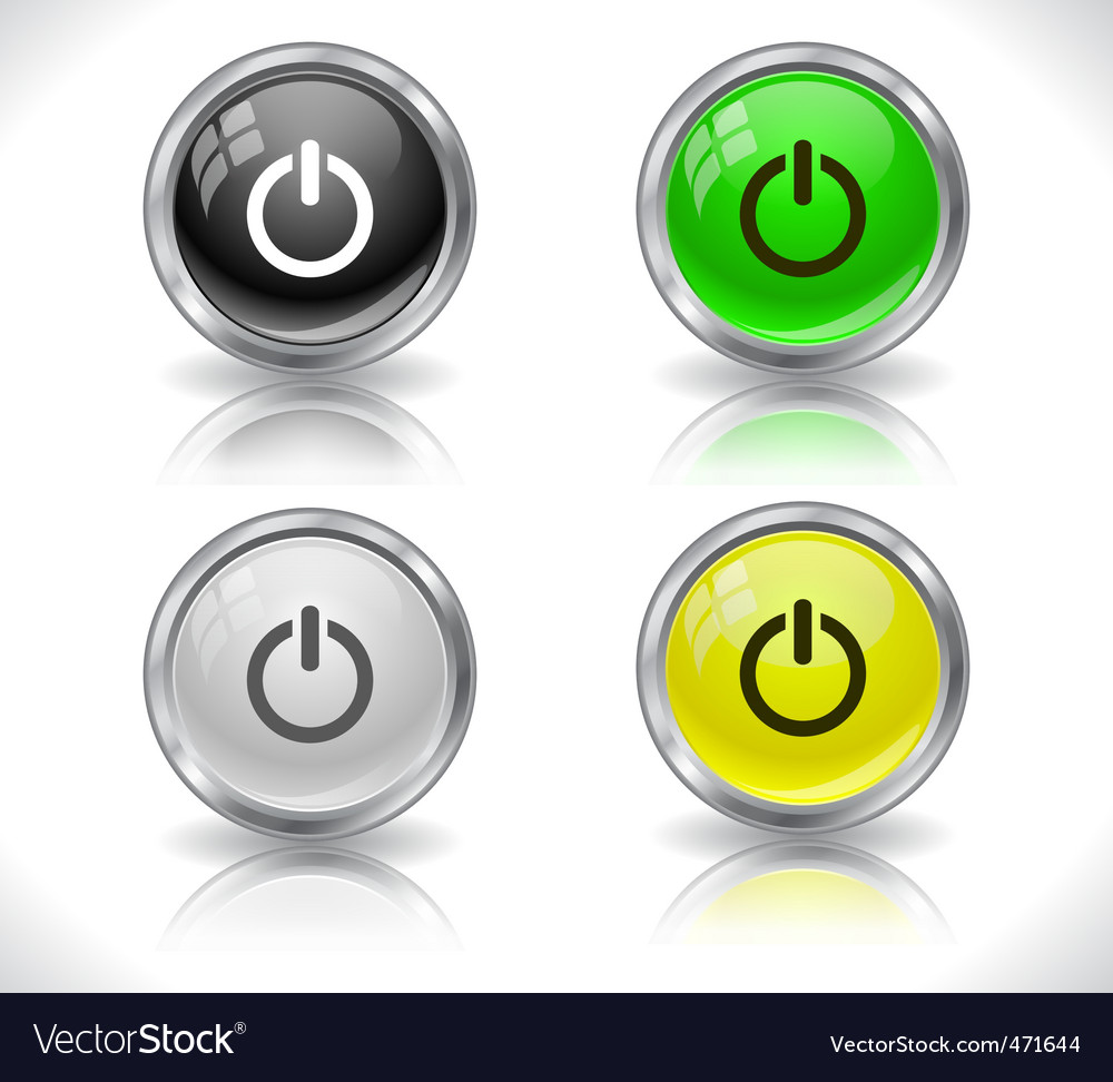 Website buttons Royalty Free Vector Image - VectorStock