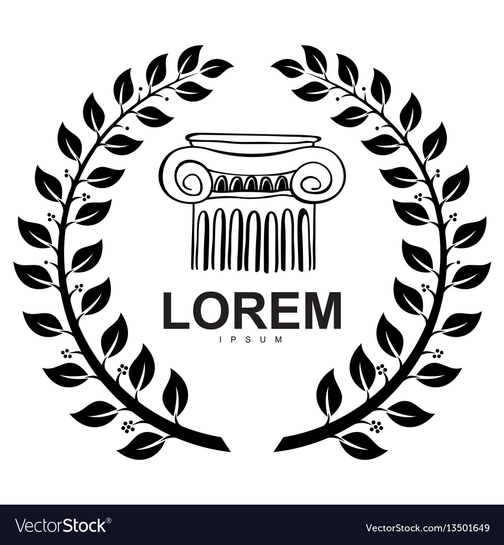 Logo drawing Royalty Free Vector Image - VectorStock