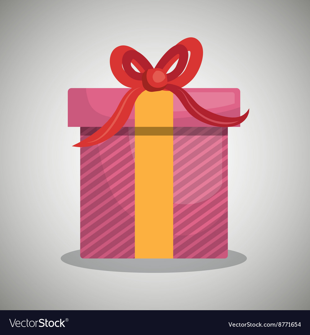 Gift box design Royalty Free Vector Image VectorStock