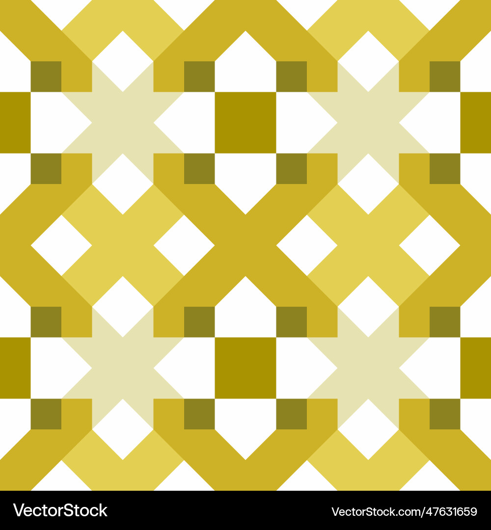 Seamless pattern with the simple geometrical Vector Image