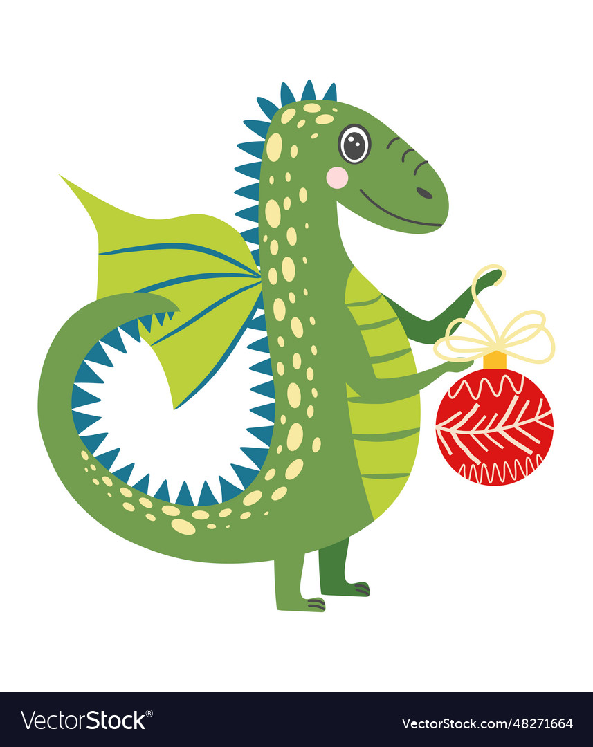 year-of-the-dragon-2024-chinese-calendar-cute-vector-image