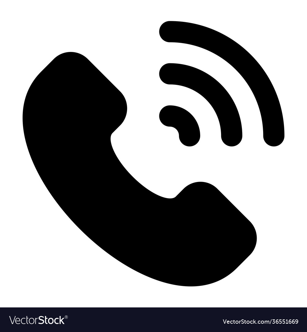 Incoming call Royalty Free Vector Image - VectorStock