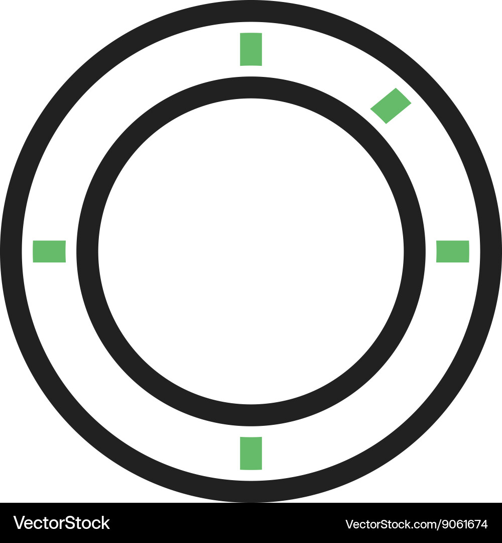 Donut Chart Royalty Free Vector Image - VectorStock