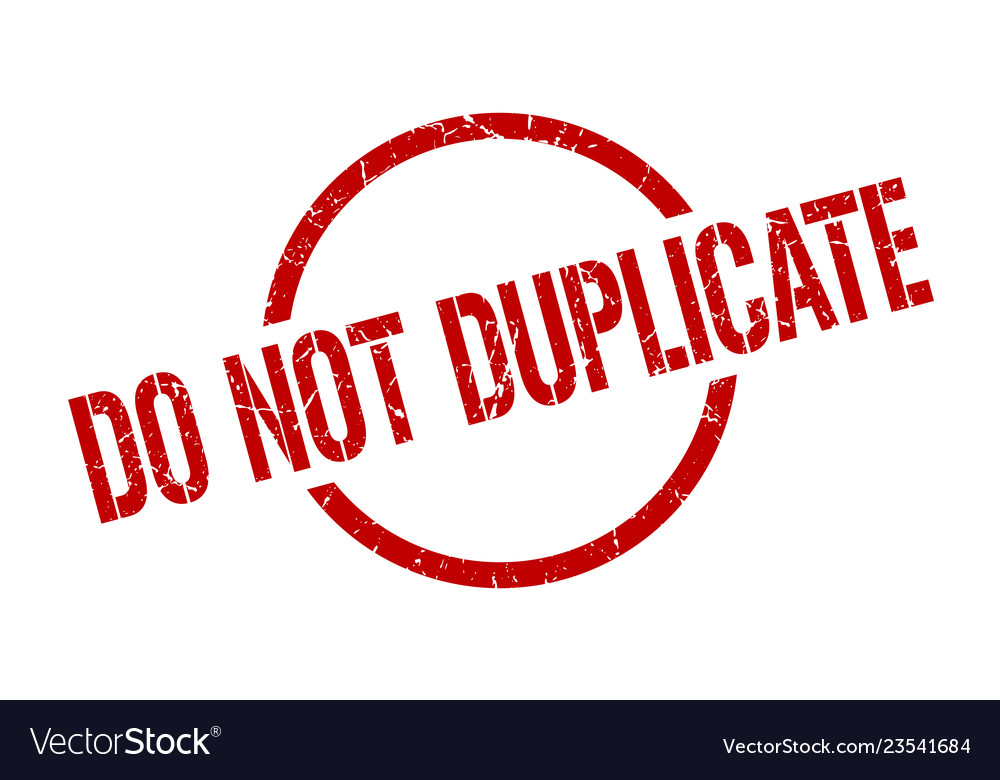 "Do Not Duplicate" Key Stamp - 1/16" Industrial Identification Stamp