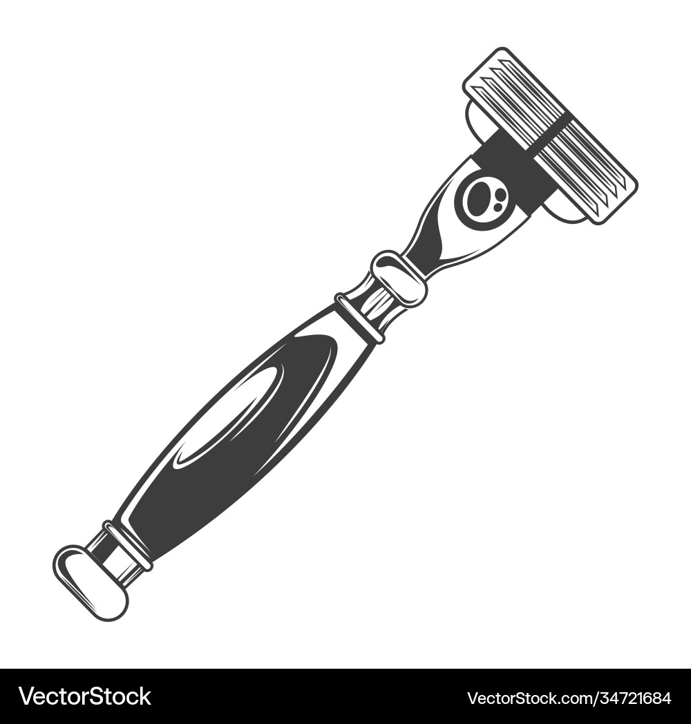 剃须刀象安全剃须刀工具与多个传染媒介图象 乐动体育西甲