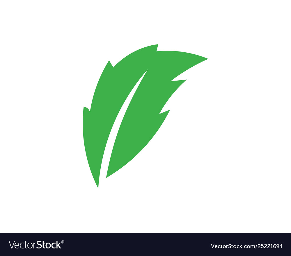 Logos green tree leaf ecology Royalty Free Vector Image