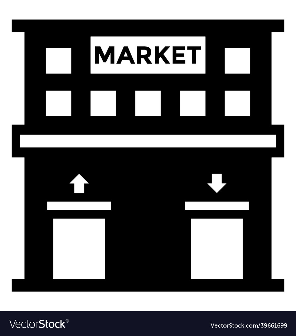 Market Royalty Free Vector Image Vectorstock Market Royalty Free Vector Image Vectorstock