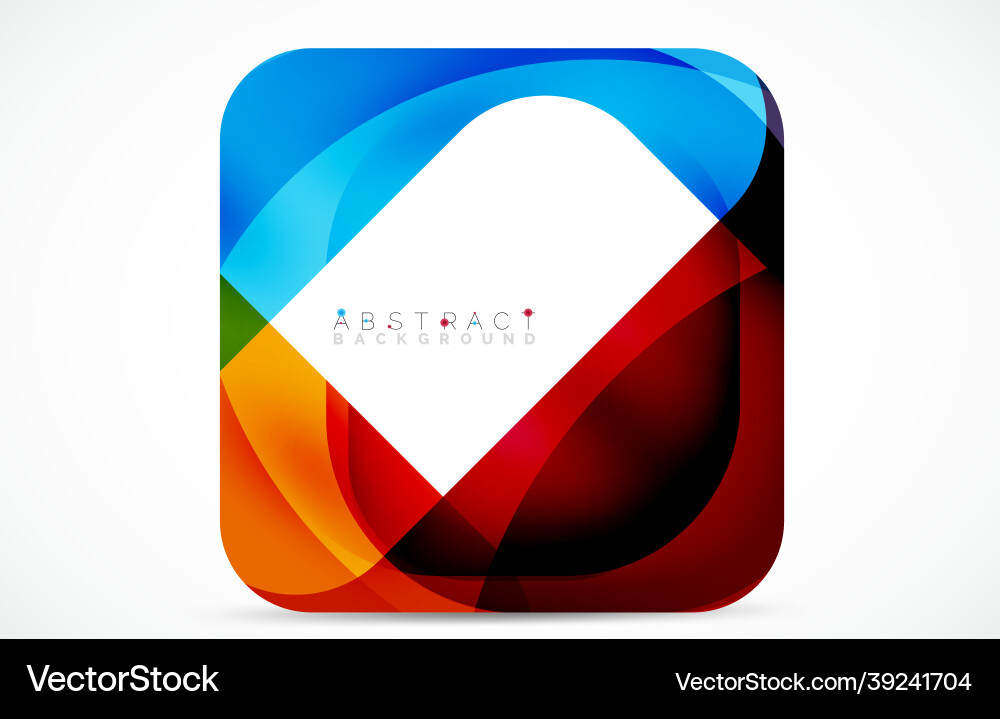 Abstract Design Square Type Minimal background abstract square shape Vector Image