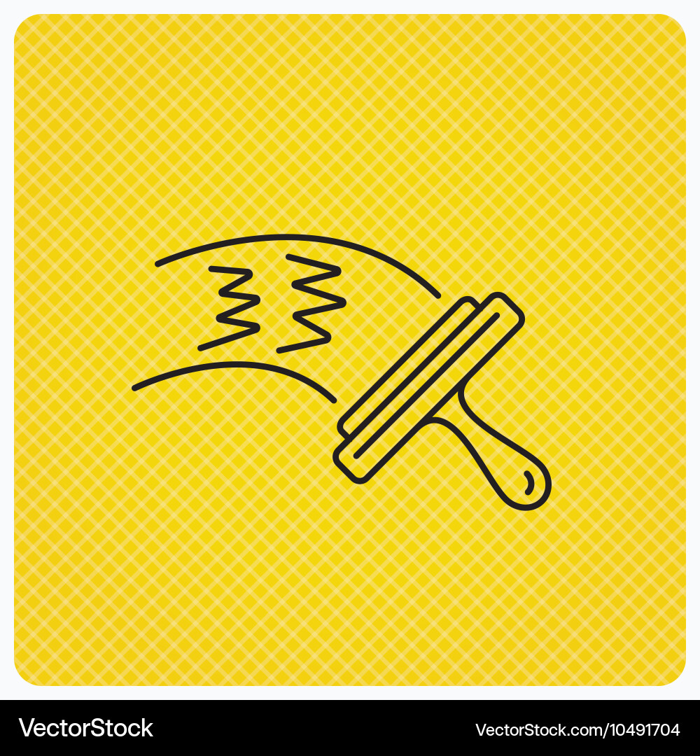 Washing windows icon cleaning sign Royalty Free Vector Image