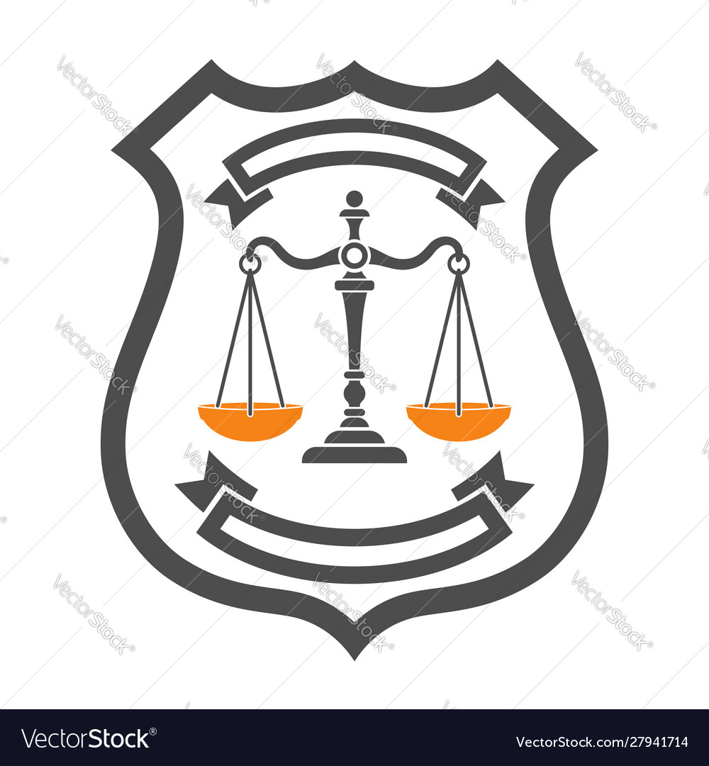 law-and-order-logo-royalty-free-vector-image-vectorstock