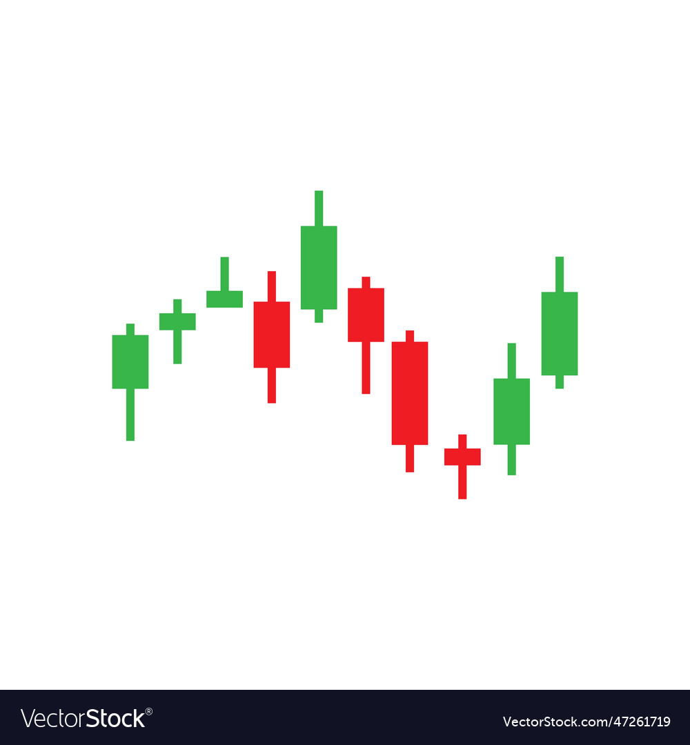 Forex market logo images Royalty Free Vector Image