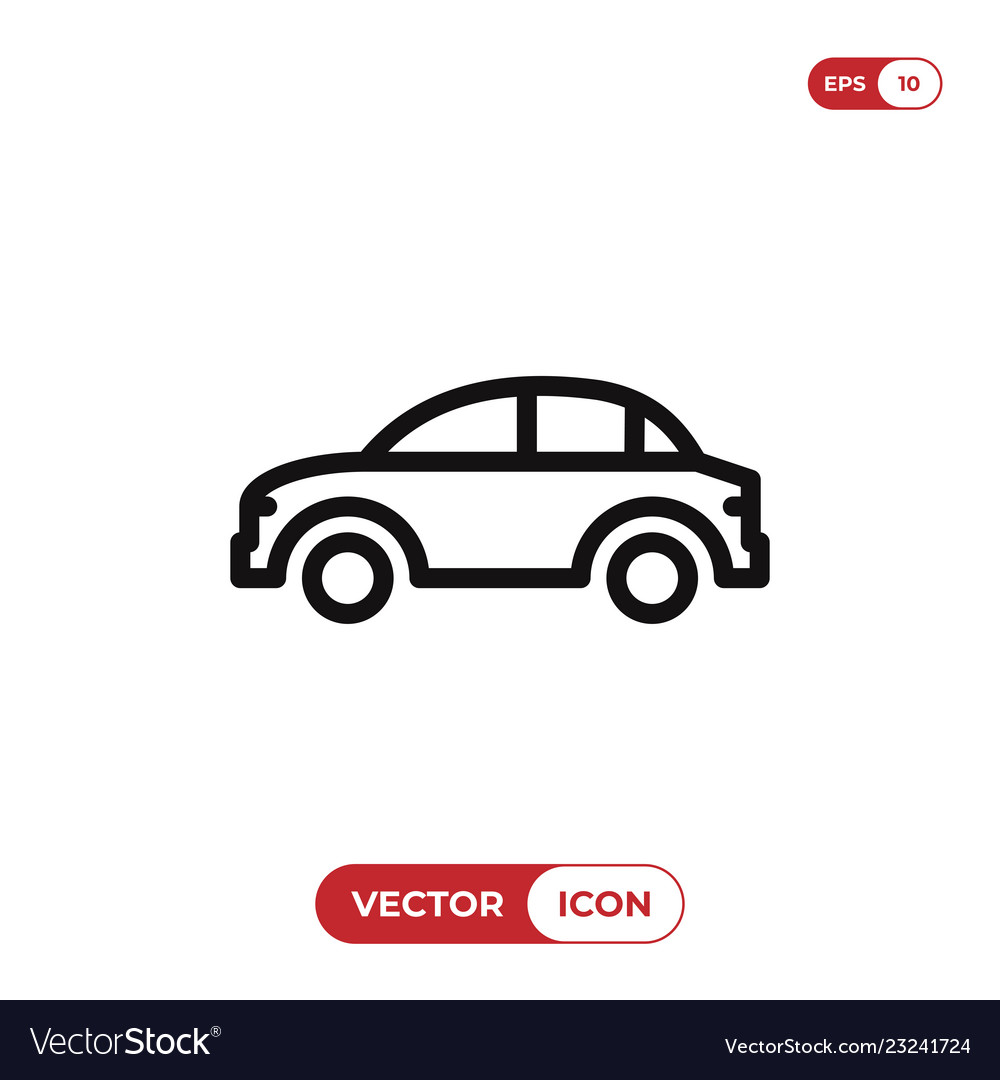 Car icon Royalty Free Vector Image - VectorStock