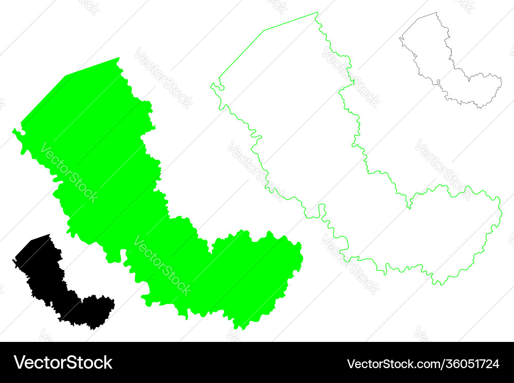 Mingo county state west virginia us Royalty Free Vector
