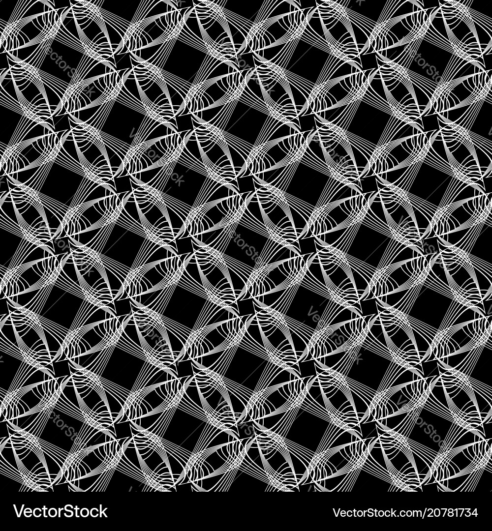 Design seamless monochrome pattern Royalty Free Vector Image