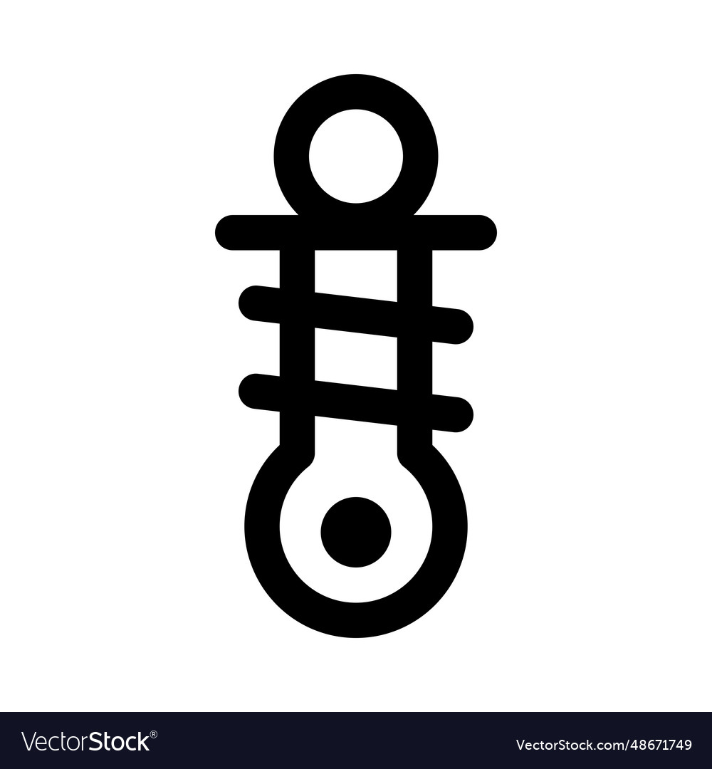 Plug Used To Create Small Electric Spark Vector Image