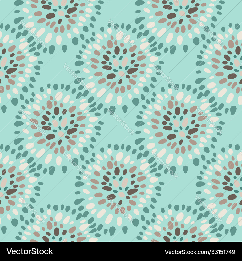 Seamless pattern with hand drawn ethnic elements Vector Image