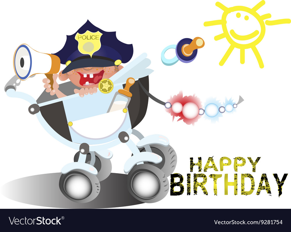 birthday-greetings-for-a-police-officer-royalty-free-vector