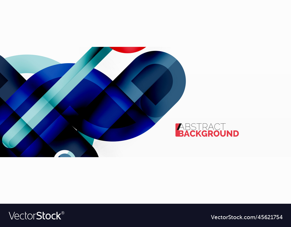 Creative geometric wallpaper minimal geometric Vector Image