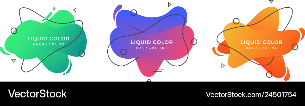 Liquid background Royalty Free Vector Image - VectorStock