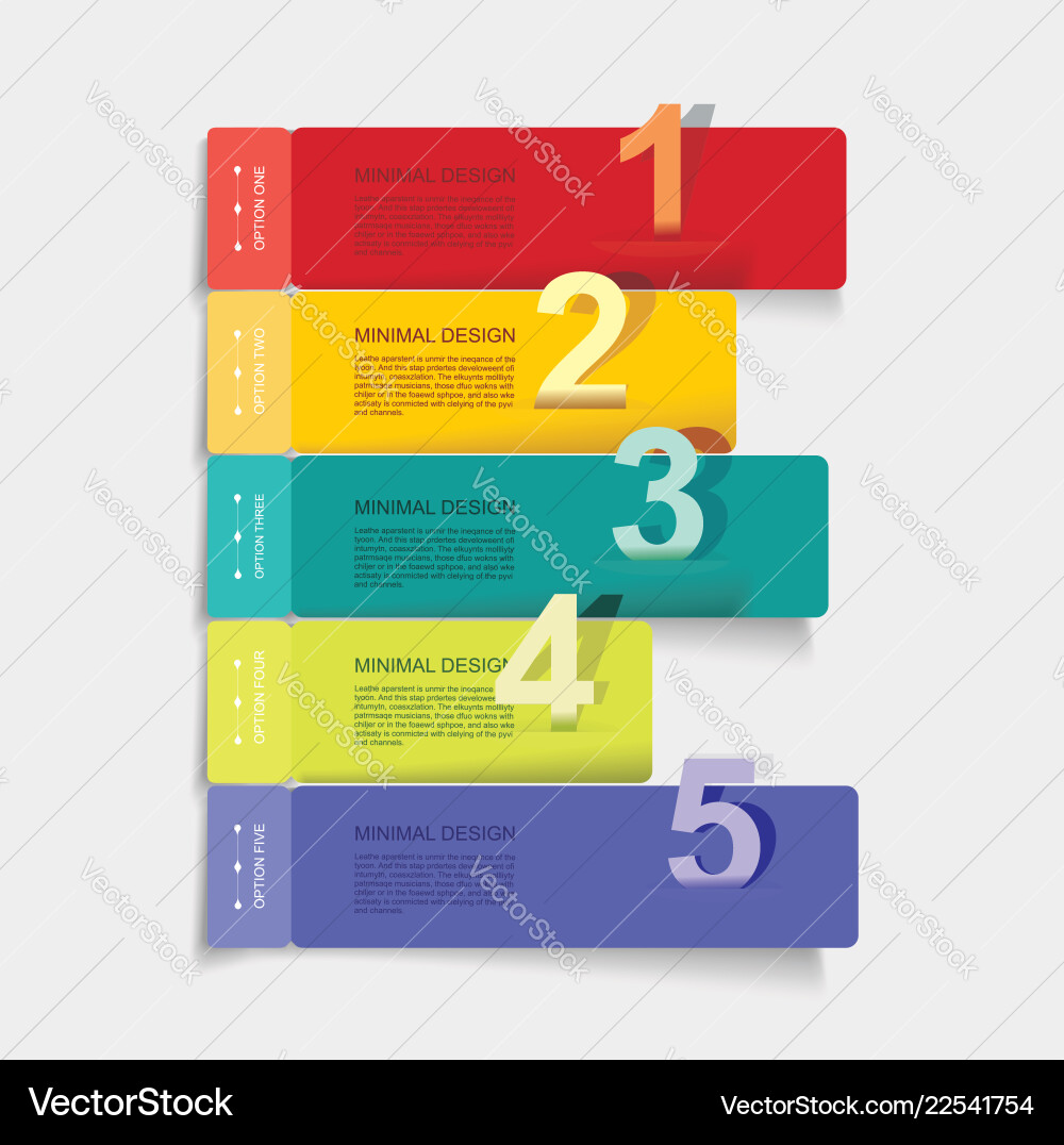 Option Banners Can Be Used For Price List Widget Vector Image