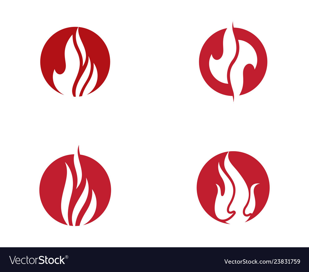 Fire symbol Royalty Free Vector Image - VectorStock