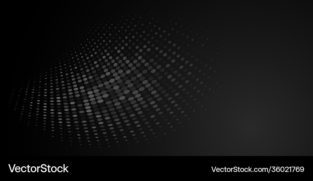 Abstract background halftone dots Royalty Free Vector Image