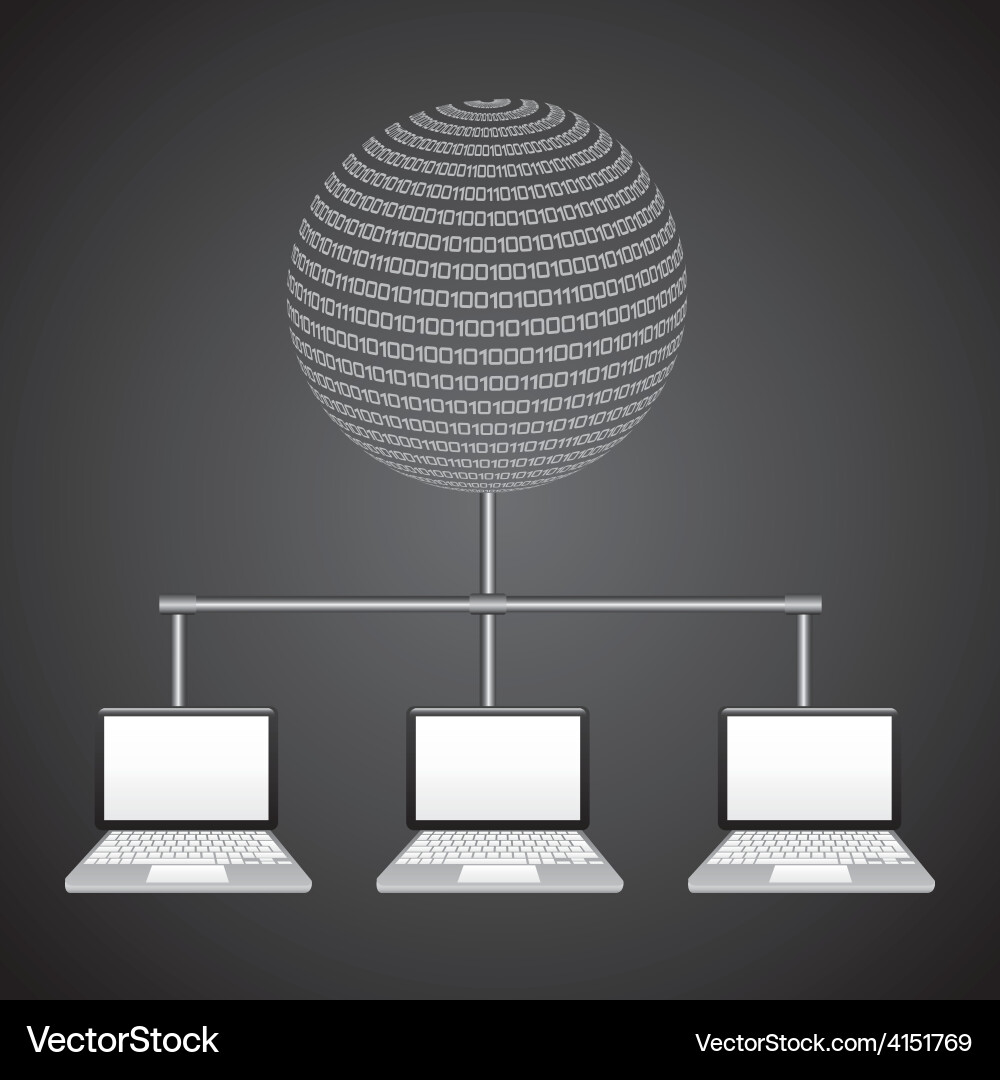 Data center Royalty Free Vector Image - VectorStock