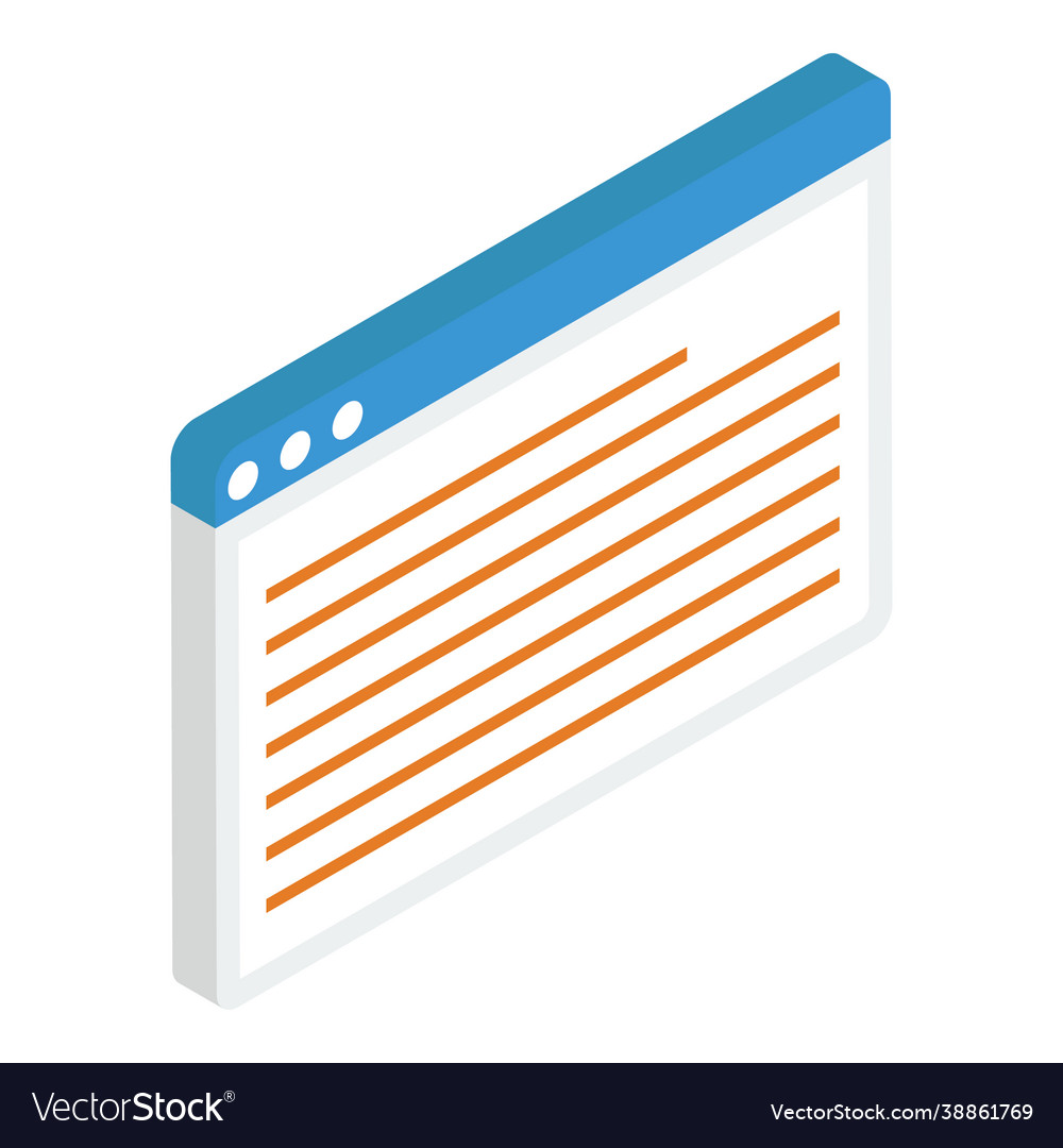 Web interface Royalty Free Vector Image - VectorStock