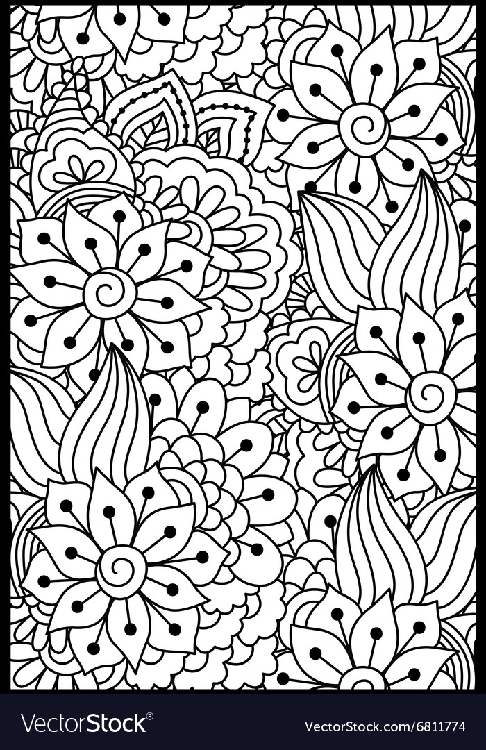 Black and white pattern Royalty Free Vector Image