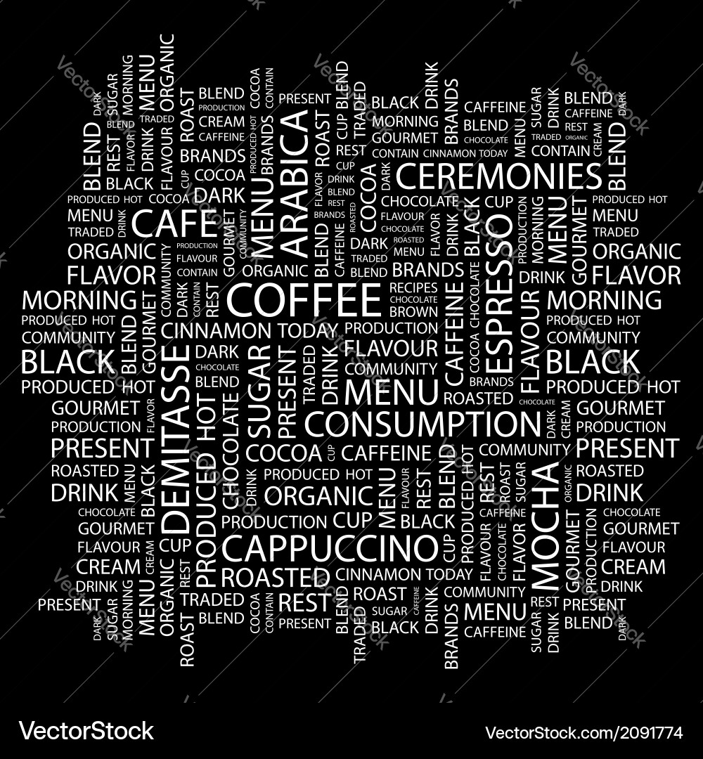 Coffee Royalty Free Vector Image - VectorStock