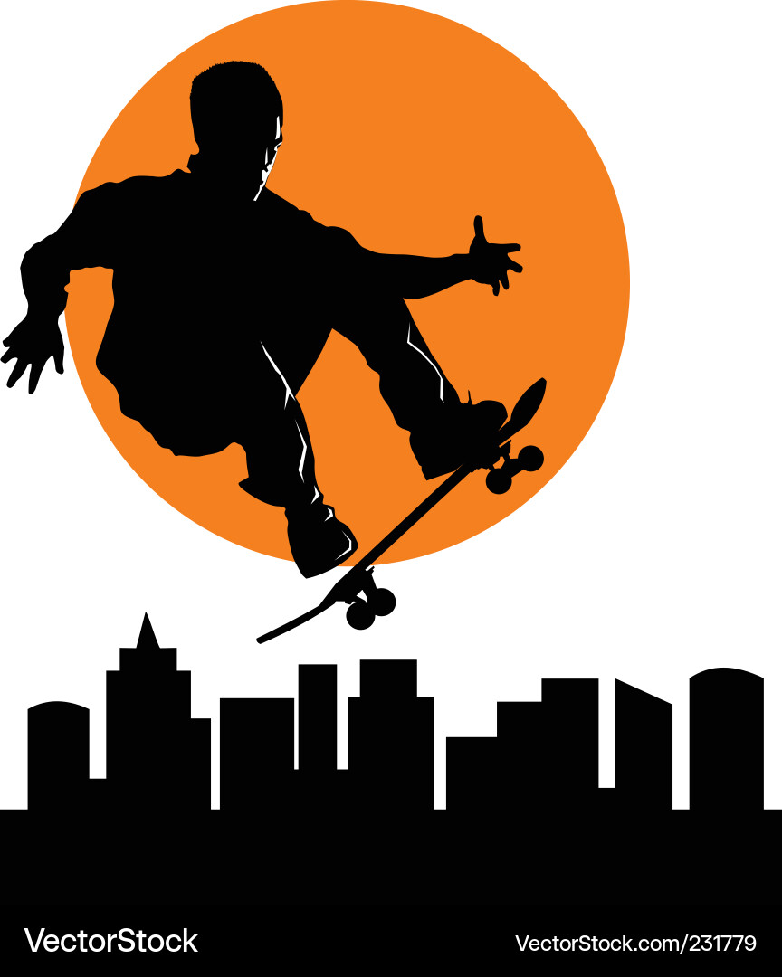 Skateboard Royalty Free Vector Image - VectorStock