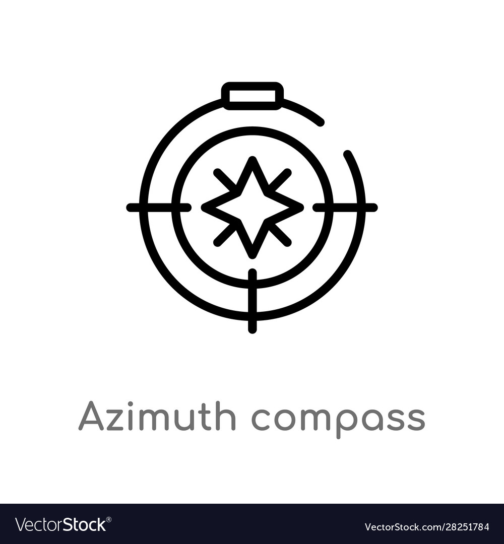 Azimuth compass hi-res stock photography and images - Alamy