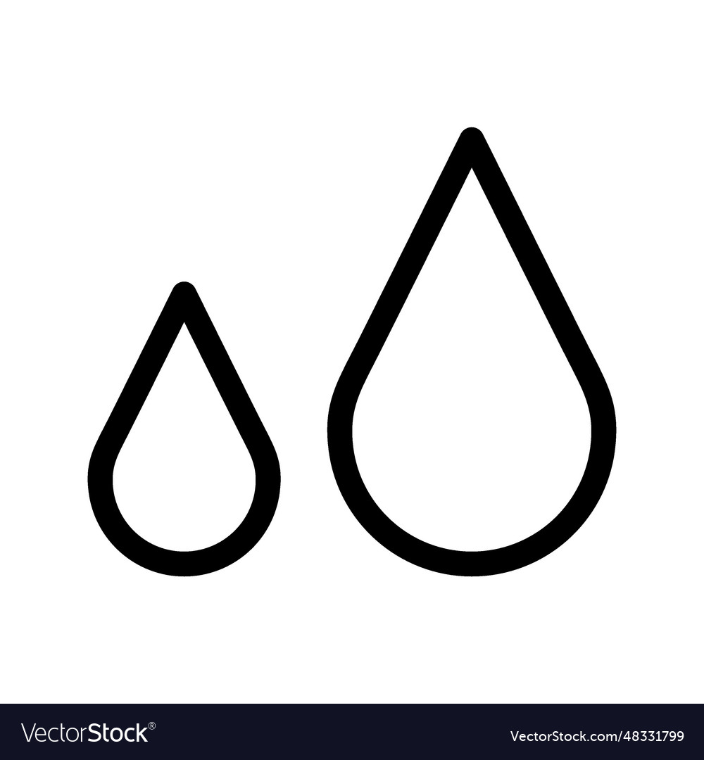 Water icon Royalty Free Vector Image - VectorStock