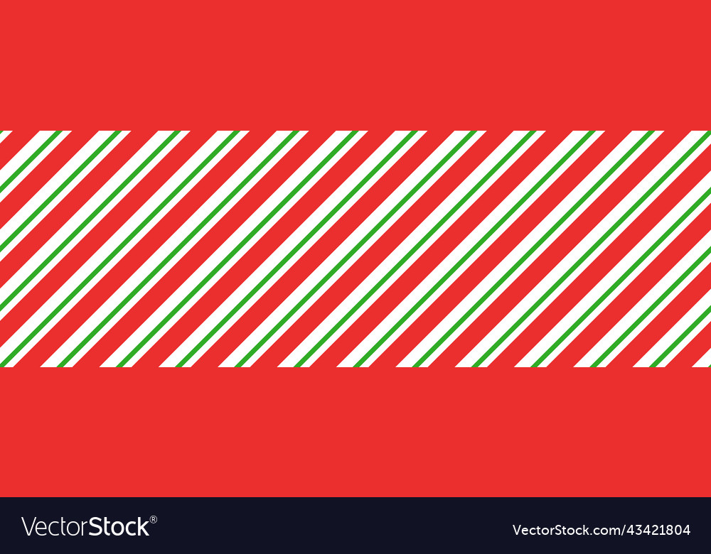 Christmas candy cane striped seamless pattern vector image Christmas candy cane striped seamless pattern