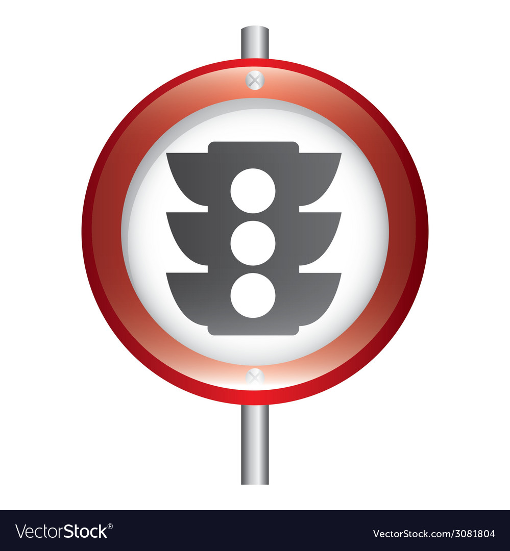 Semaphore design Royalty Free Vector Image - VectorStock