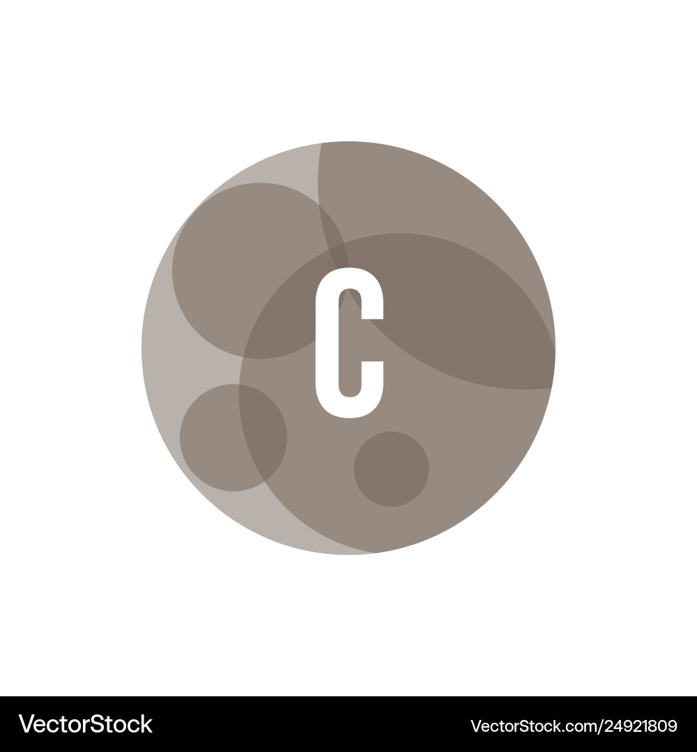 Initial letter c logo template design Royalty Free Vector