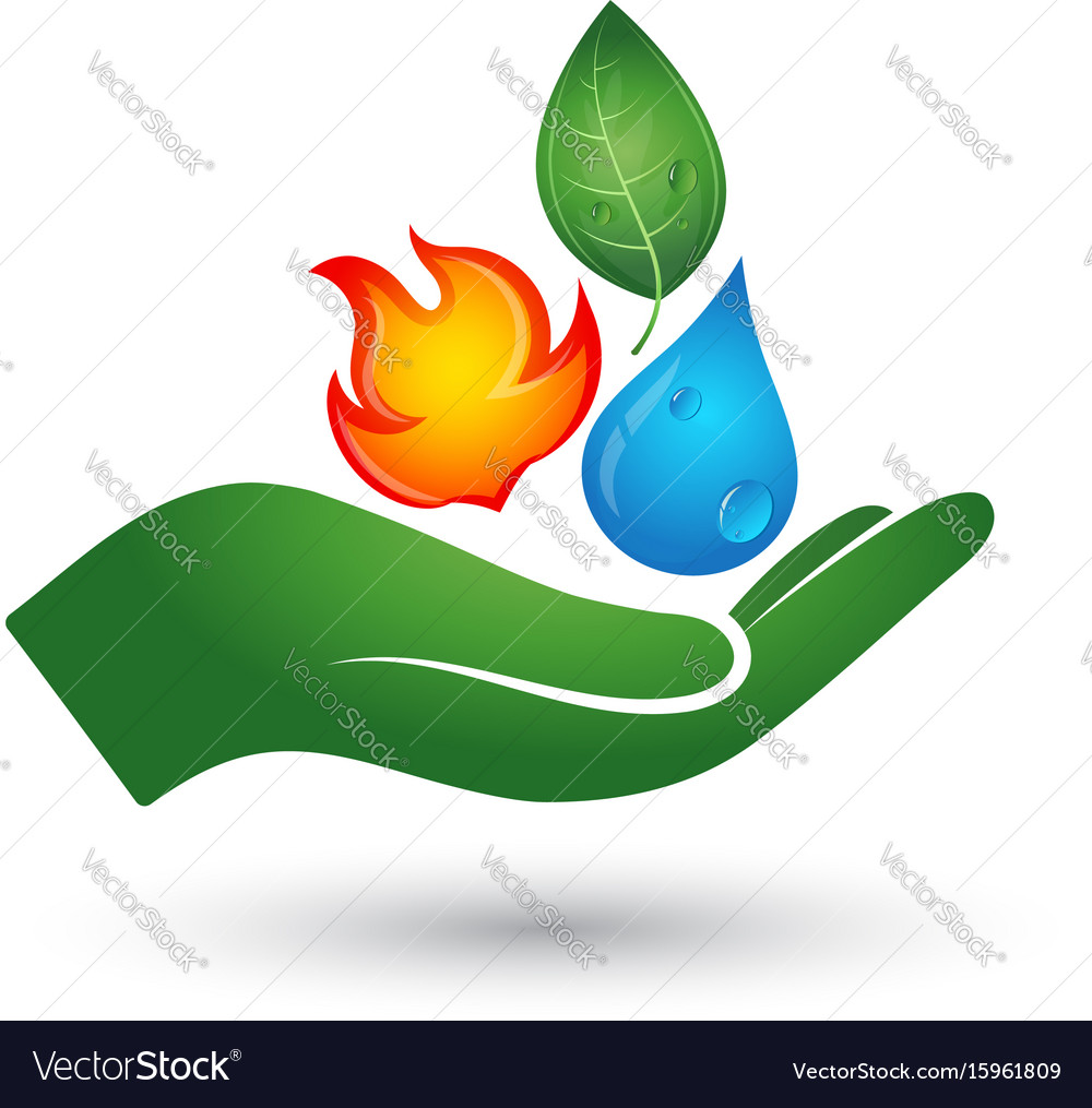 Renewable energy symbol Royalty Free Vector Image