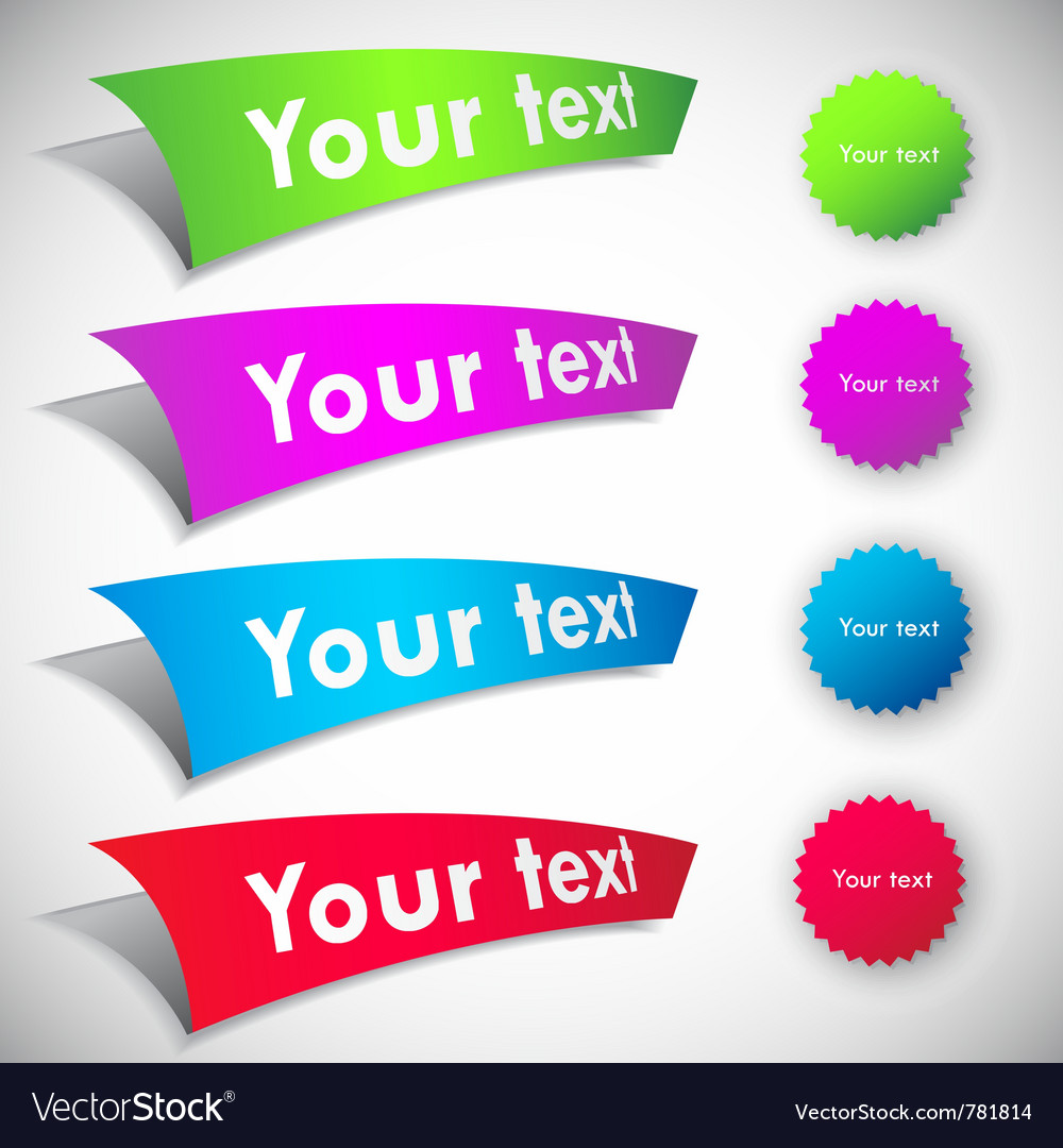 Paper speech bubble Royalty Free Vector Image - VectorStock