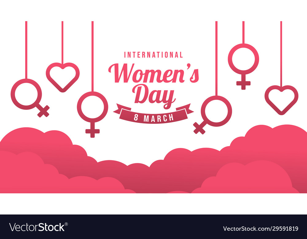 Happy international womens day Royalty Free Vector Image