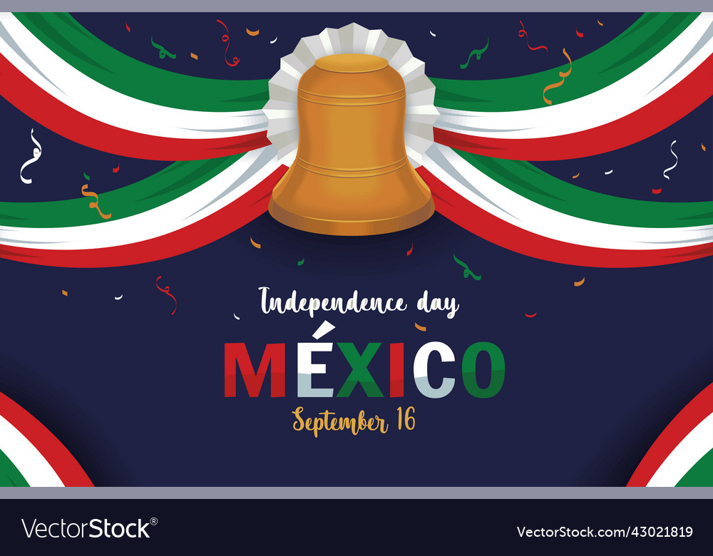 Independence day mexico Royalty Free Vector Image