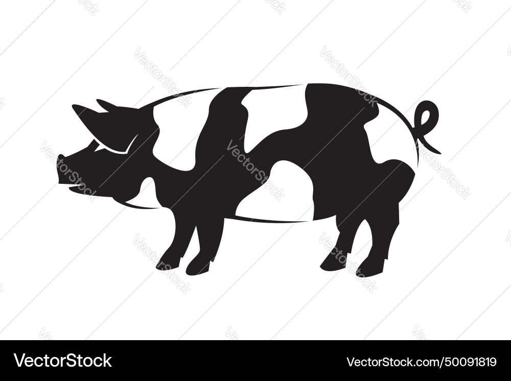 Keystroke Pigs Vector Pig Royalty Free Vector Image - VectorStock