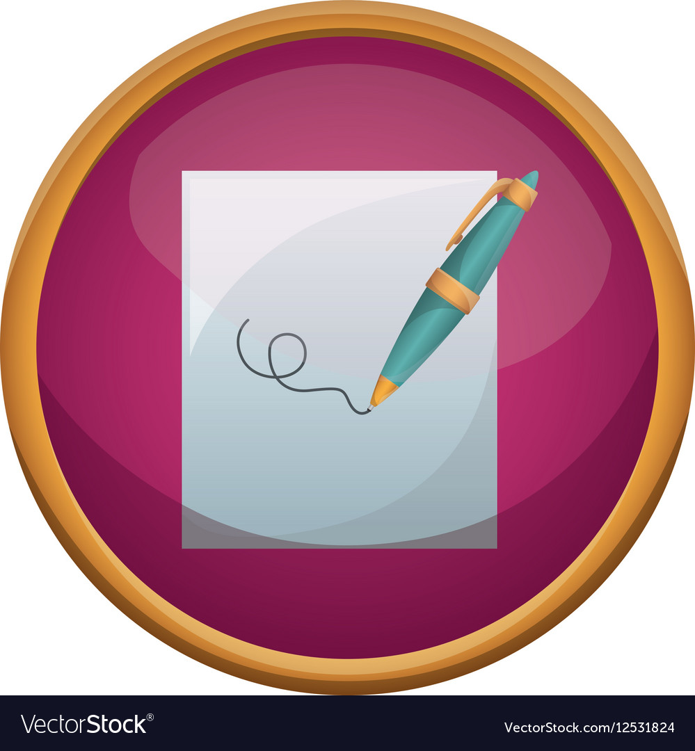 isolated pen and paper design pen and paper design