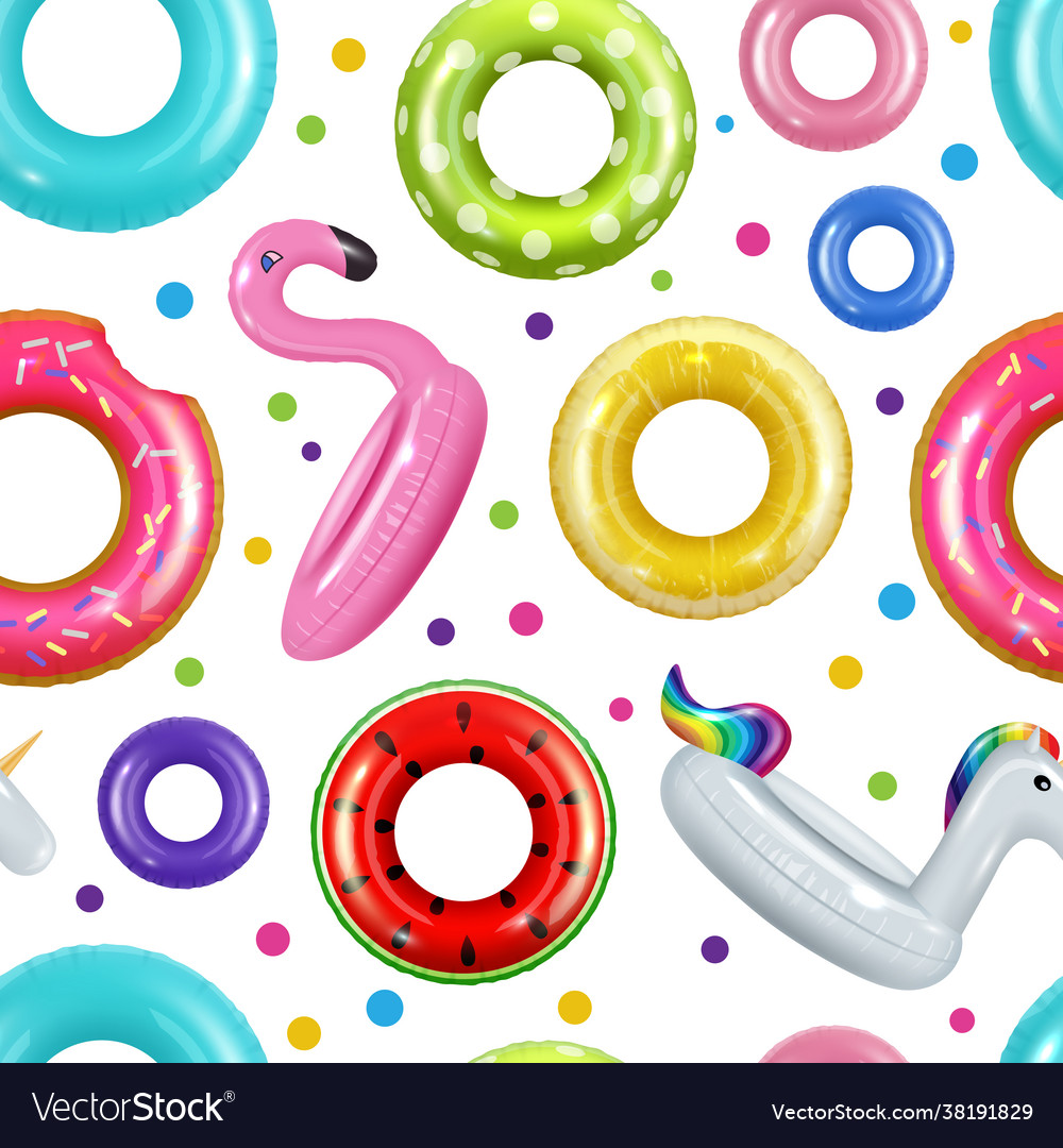 donuts swimming ring